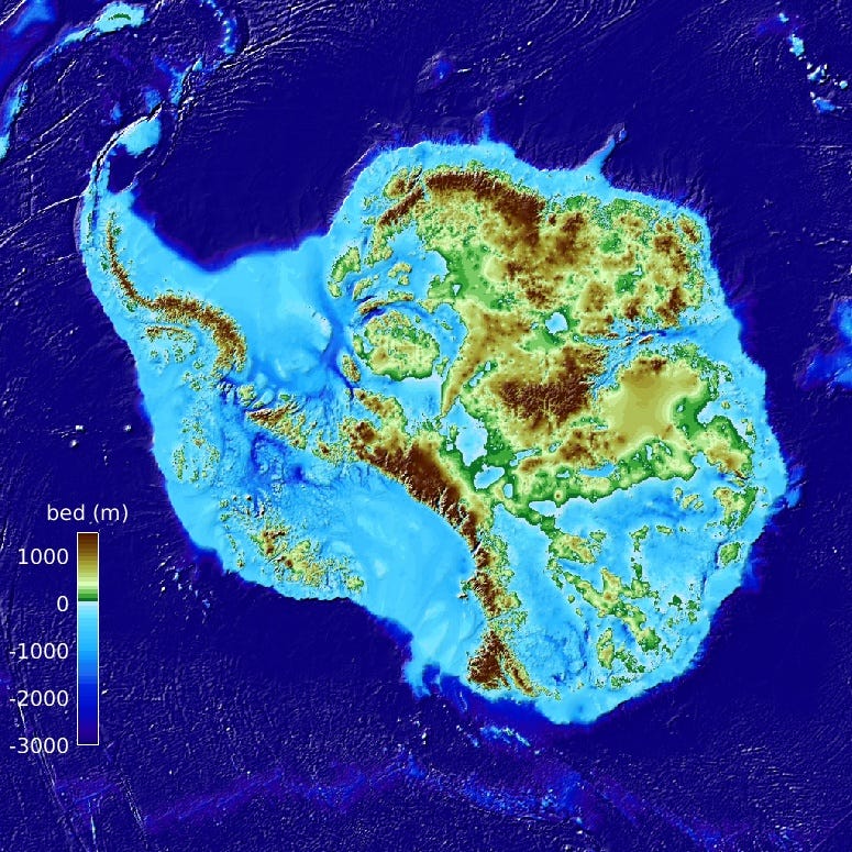 The Deepest Point on Land Is Hidden Beneath an Antarctic Glacier