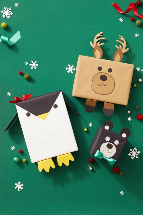 Gift Wrapping Ideas - Animal Gift Wrap Ideas