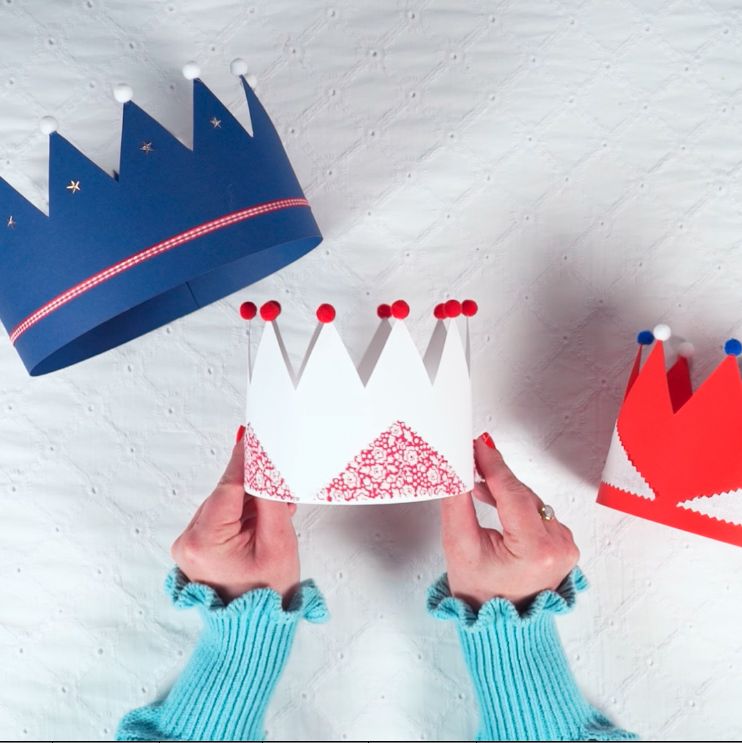 How to make a paper crown - Origami Easy TUTO 