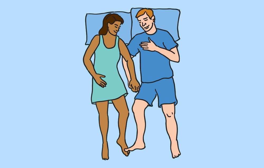 cuddling positions and what they mean