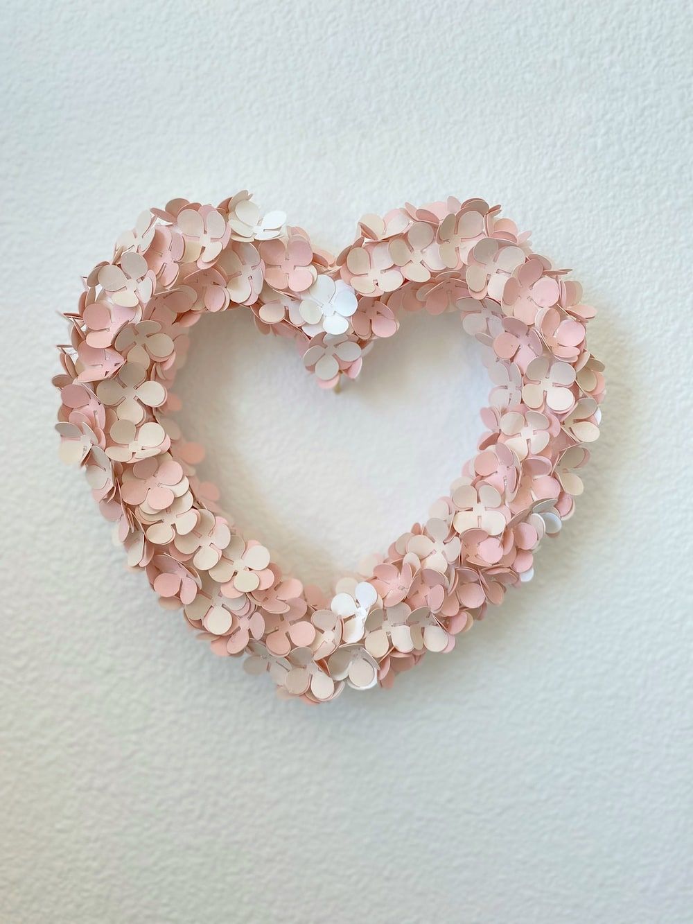 20 Valentine S Day Wreath Ideas In 2024 DIY Or Buy Them Directly   Paper Heart Shaped Wreath 656e3ff2f3d34 