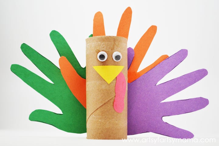 paper roll turkey