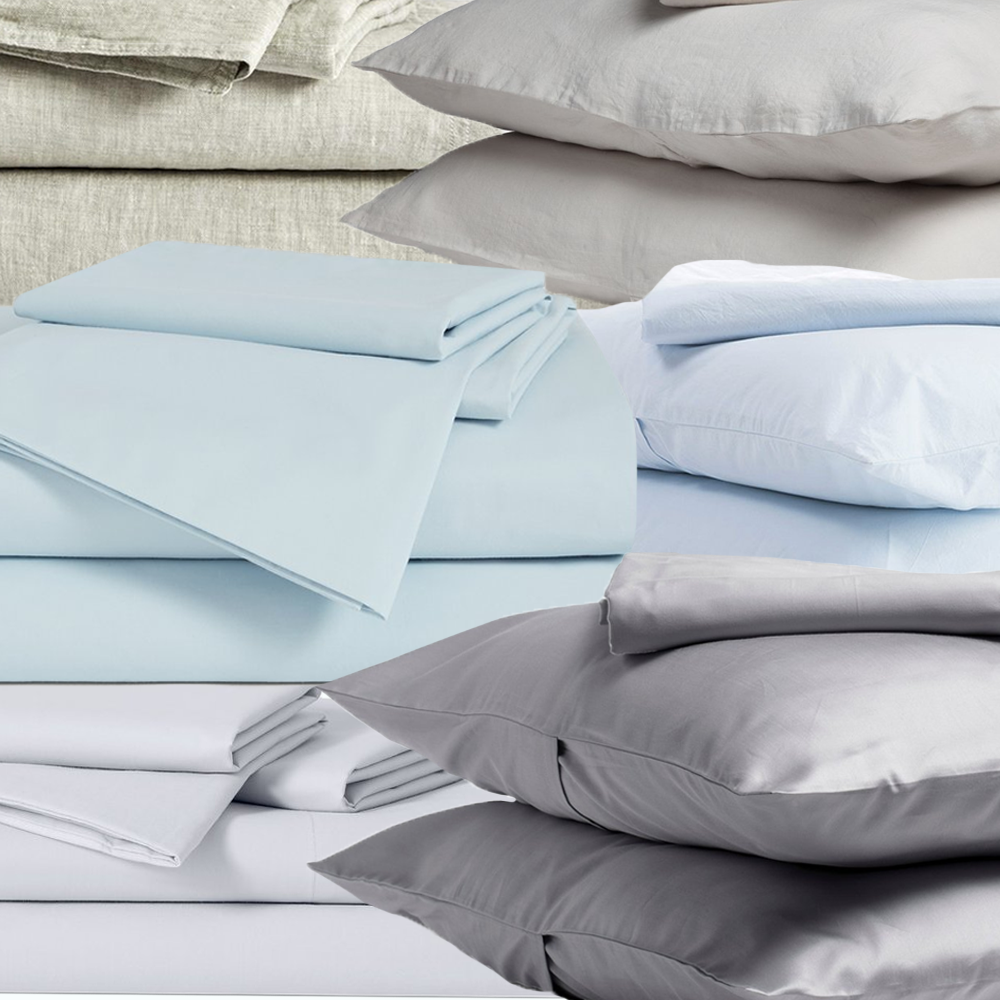 Parachute Percale Fitted Sheet - White