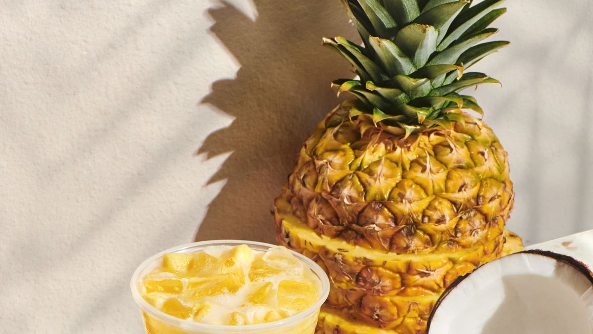 Starbucks Has A New Pineapple Tumbler and It Gives Total Tropical