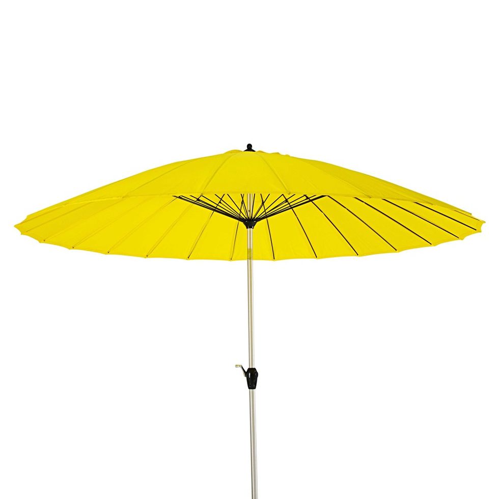 geel, parasol, palm Springs, 