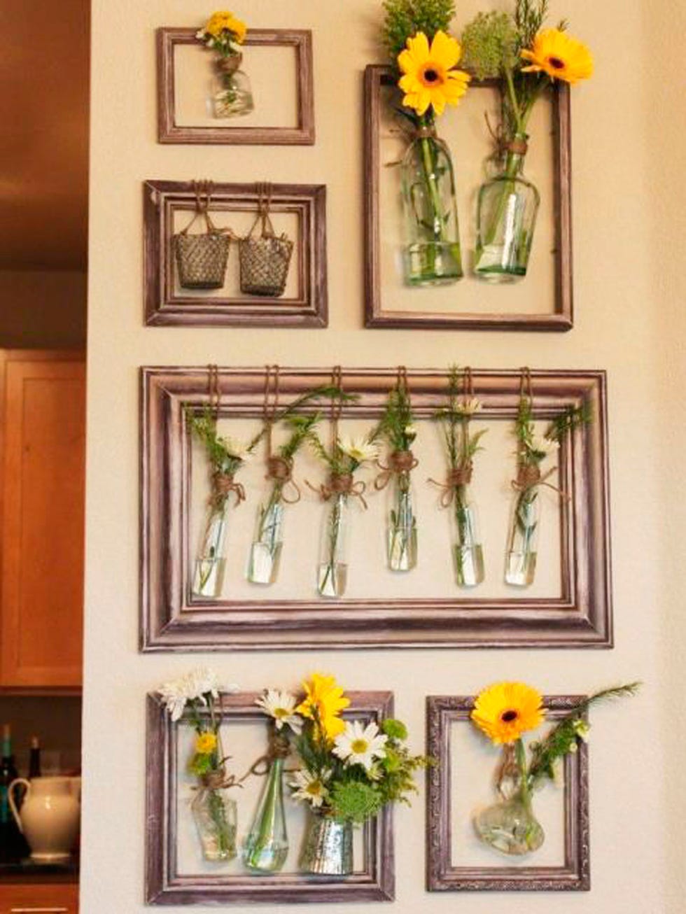 Yellow, Room, Plant, Flower, Floristry, Cut flowers, Interior design, Window, Floral design, Shelf, 