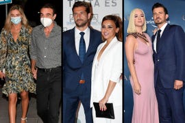 ana soria y enrique ponce, cheona y miguel encinas, katy perry y orlando bloom, algunas de las parejas de famosos más románticas