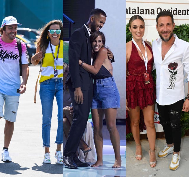 parejas famosos 2022