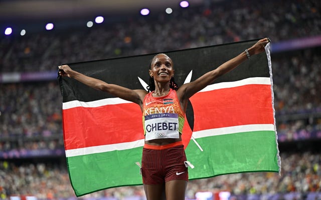 Beatrice Chebet Completes the Double and Wins 10,000Meter Gold