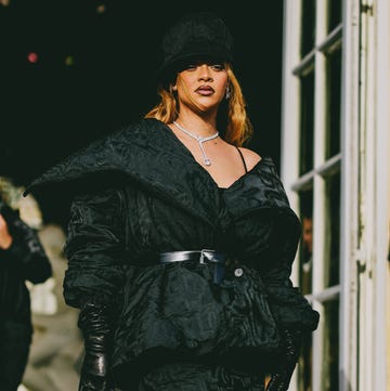 rihanna paris haute couture 2024 street style