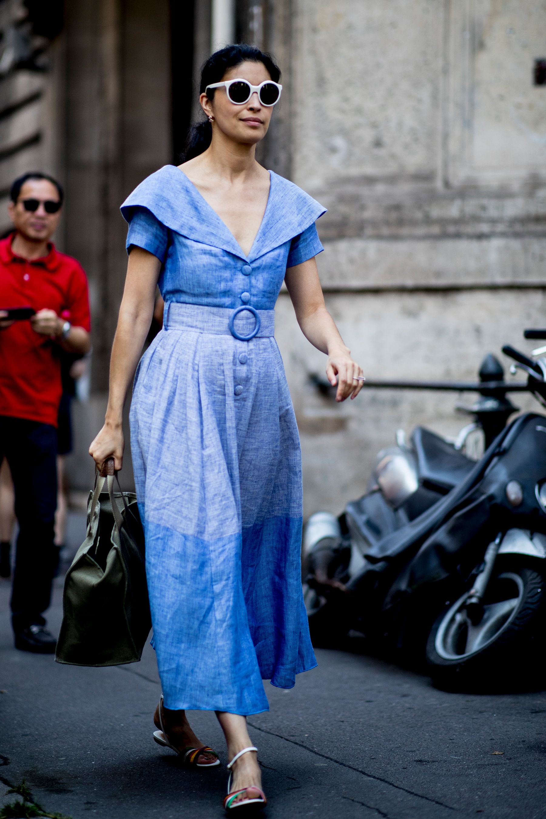 Street Style Paris Haute Couture Vestidos tendencia Paris Haute