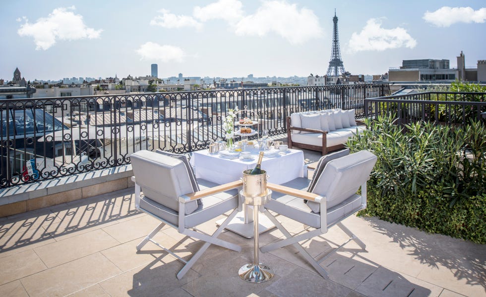 paris hotels with eiffel tower views