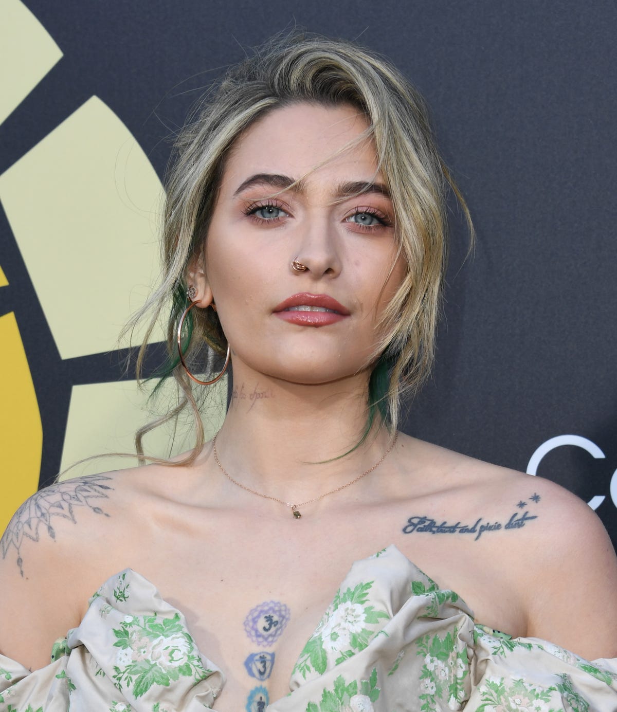 Paris Jackson showed her real, unedited skin texture in high end campaign