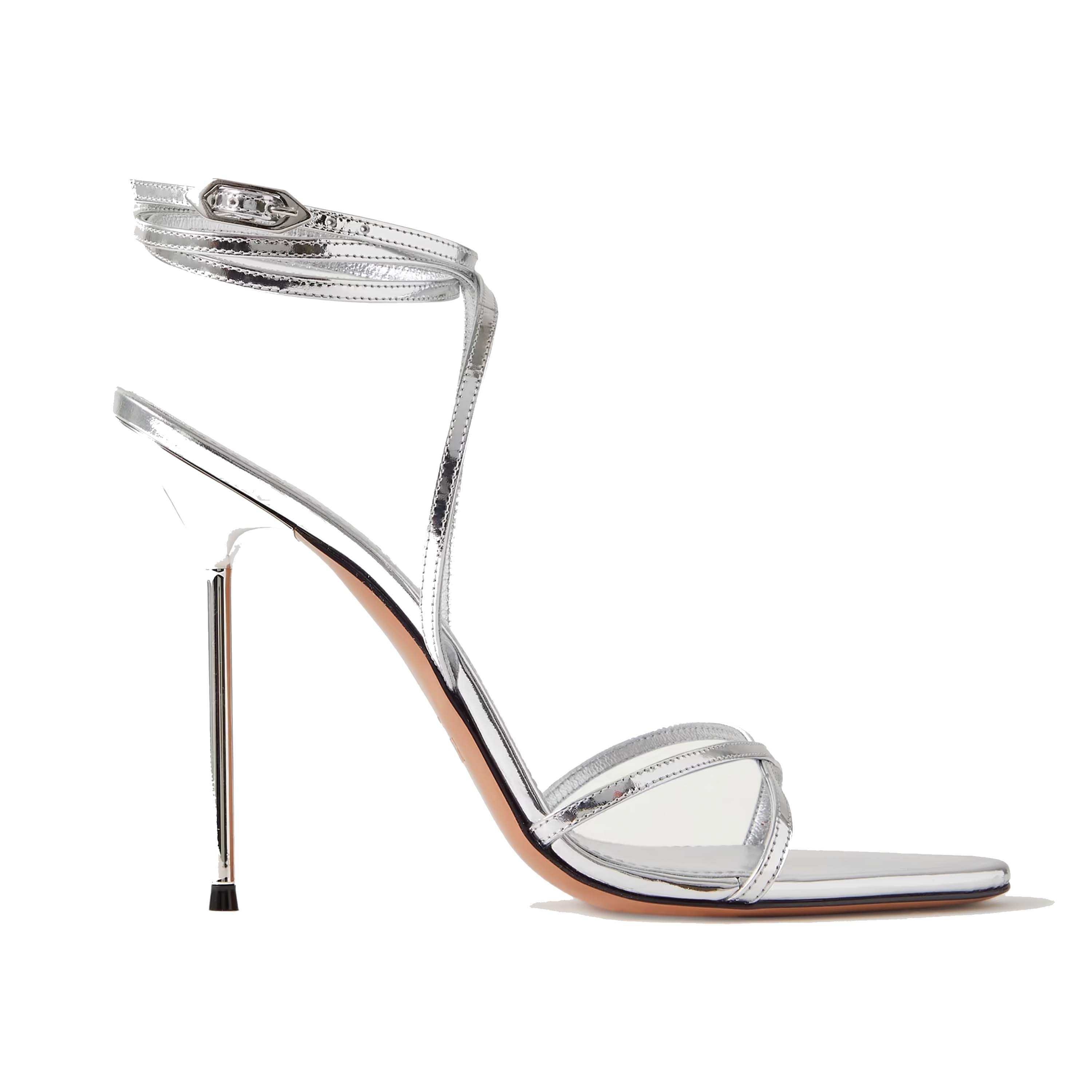 シューズ・サンダルその他 PARIS TEXAS Woman High heel shoes Silver PX1515XNPMR SILVER Paris Texas PX1515 Woman Sandals - Zuklat