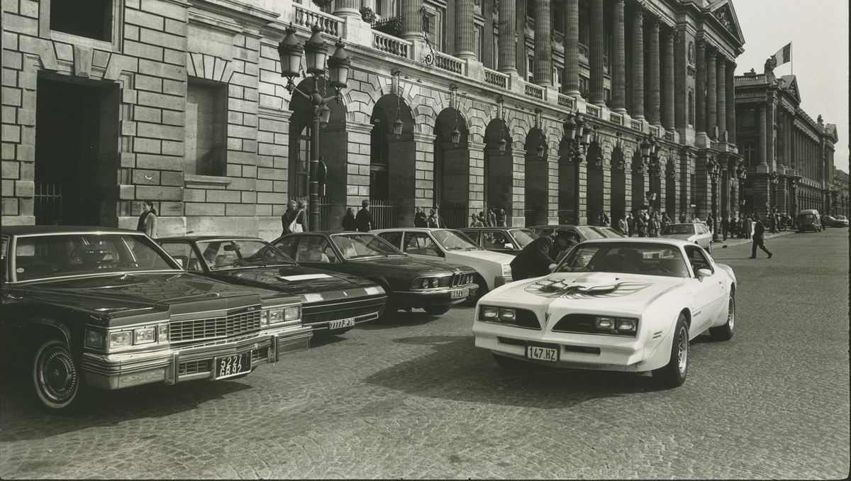 paris by pontiac trans am, car and driver, january 1979