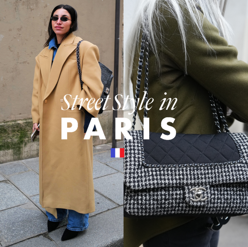 普段使いからデートにも お出かけコーデに映えるチェーンバッグ parissnap0207-67a56eb20179b.