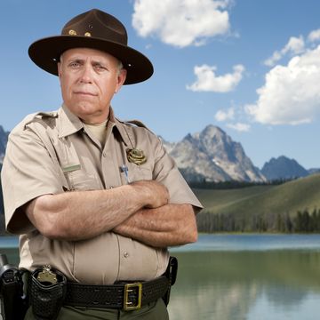 park ranger portrait