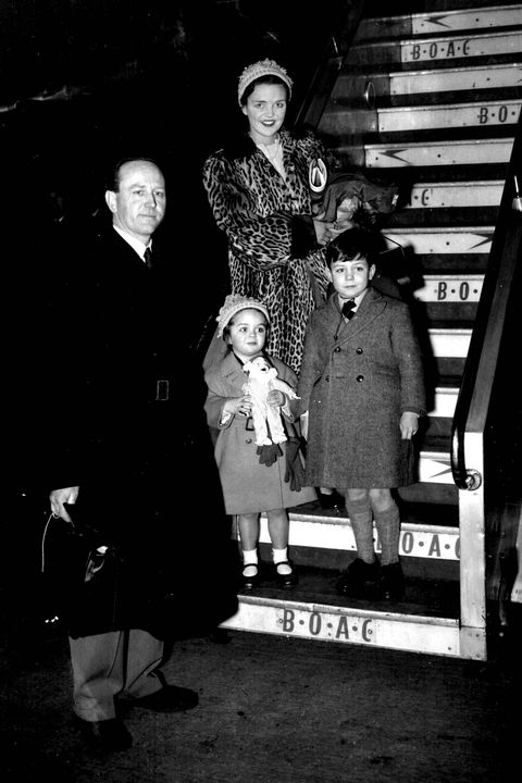 Mike Parker with his wife Eileen and their children.