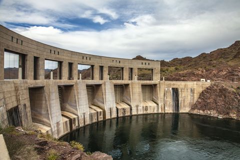 parker dam and colorado river