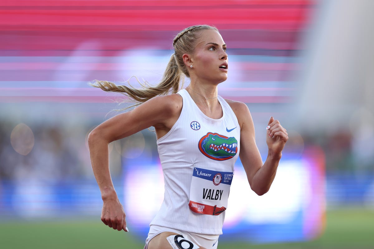 Parker Valby Still Racing in Her College Uniform—Why Is That?