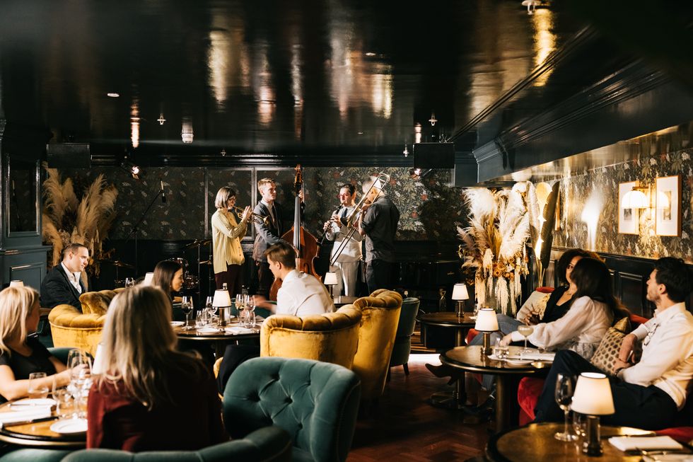 best jazz bars london the ned the parlour
