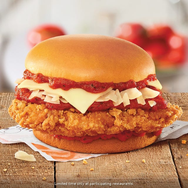 Burger King's Chicken Parmesan Sandwiches Just Returned