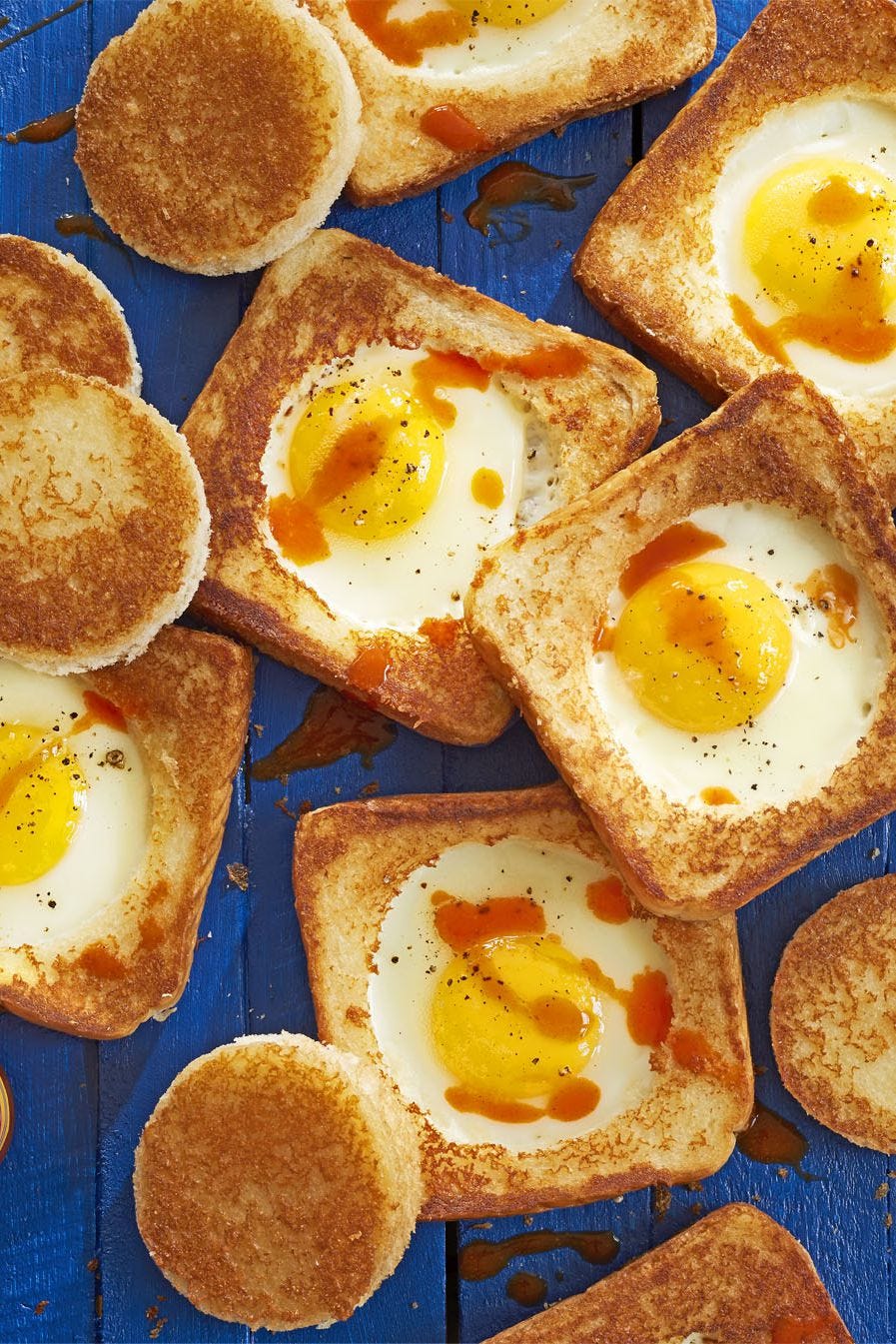 easy egg recipes – parmesan egg in a hole