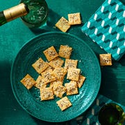 Parmesan Seeded Crackers parmesan seeded crackers