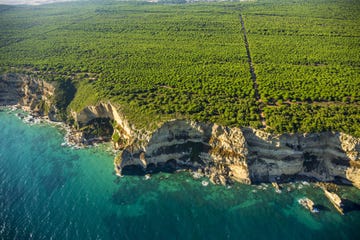 ruta de los acantilados en cádiz