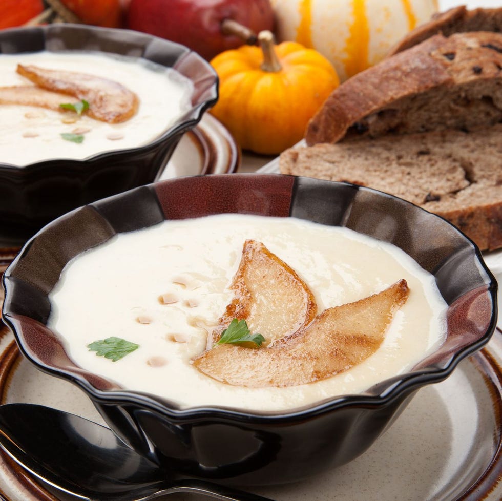 parsnip and pear soup