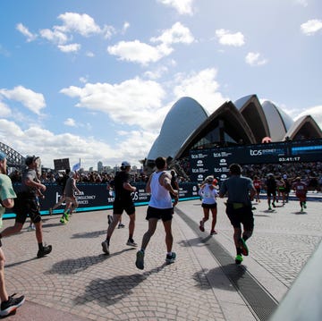 AUSTRALIA-SYDNEY-MARATHON australia sydney marathon