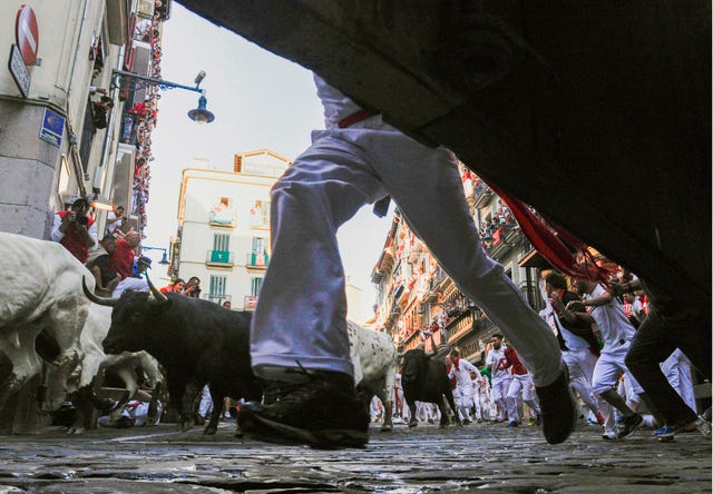 ¿A qué velocidad hay que correr los encierros de Sanfermines?