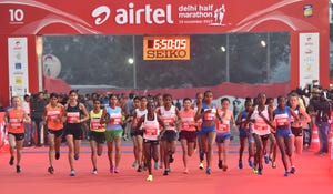 Airtel Delhi Half Marathon 2017