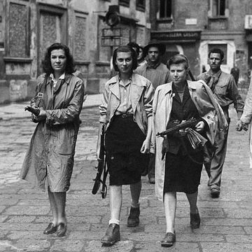 italian partisans associated with the partito dazione during the liberation of milan   photo by keystonegetty images