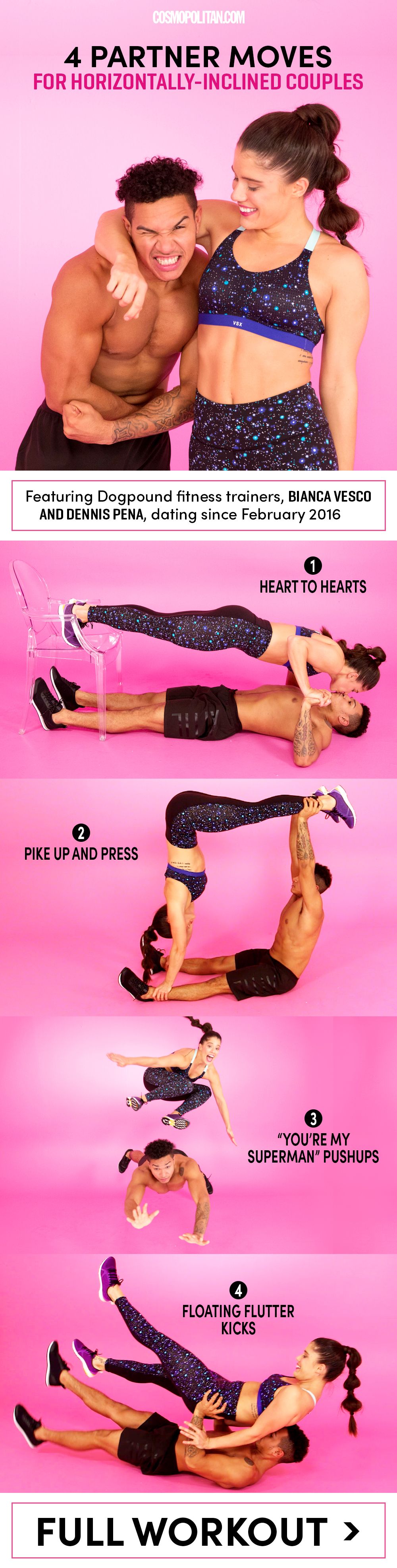 4 Partner Moves for Horizontally Inclined Couples