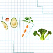 blueprint of parts of food blueprint of parts of food