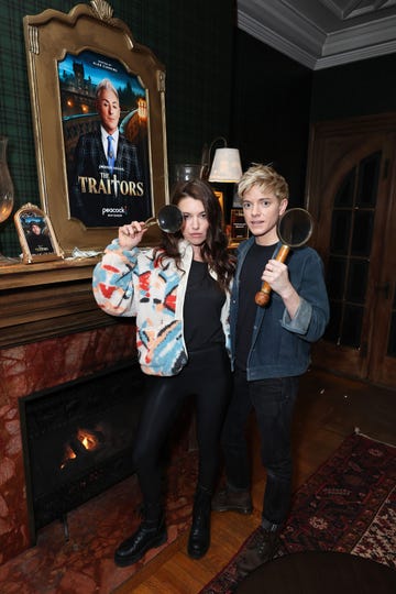 parvati shallow, mae martin at the traitors season 2 event