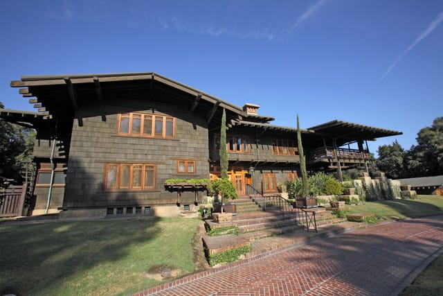 Pasadena, Gamble House, Greene and Greene Craftsman House, California