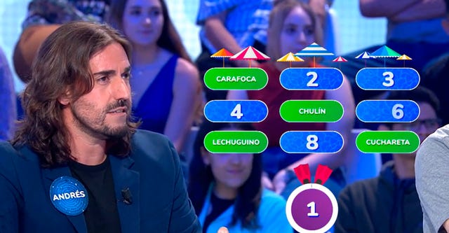andrés suárez, invitado de 'pasapalabra'