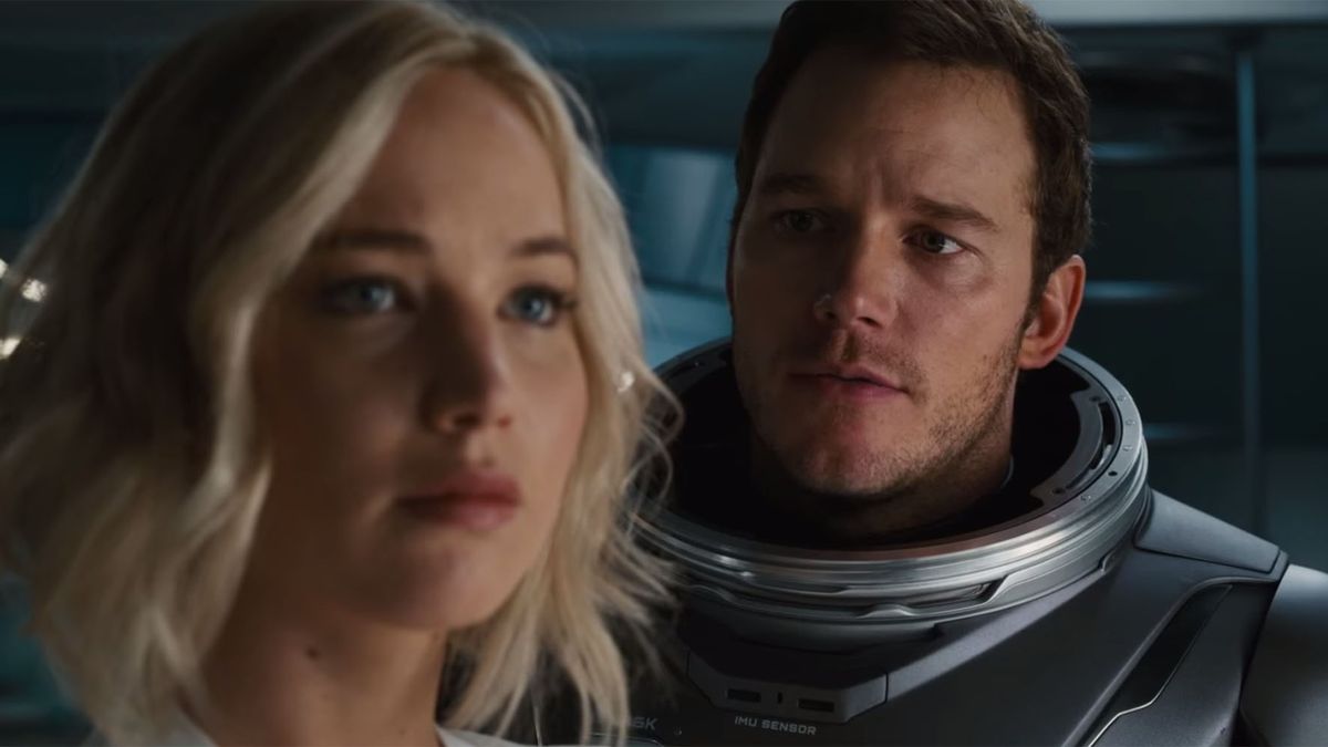 Jennifer Lawrence et Chris Pratt s'envoient en l'air dans le trailer de «  Passengers »