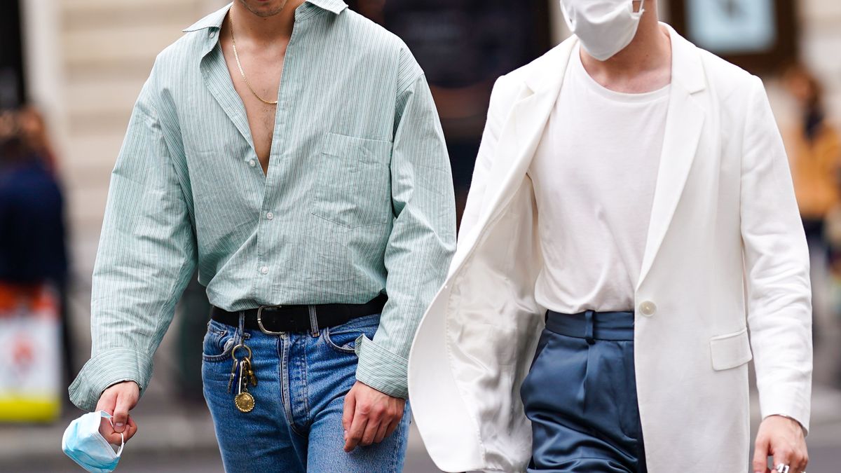Las mejores ofertas en Pantalones de mezclilla de moda para hombre