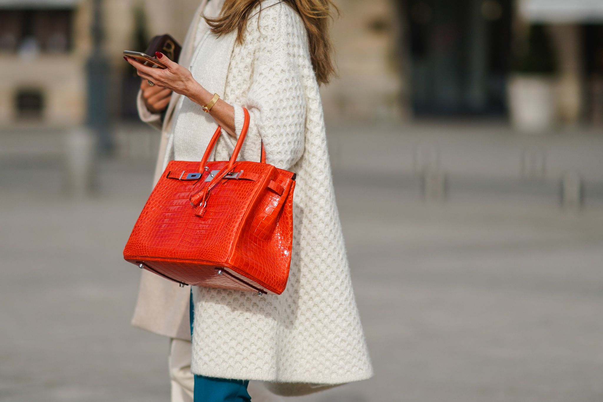 El bolso Birkin Hermès, posteado en Instagram