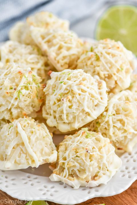 passover desserts lime coconut macaroons