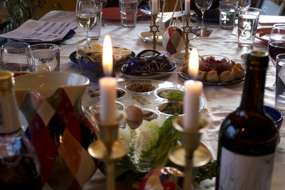 passover table