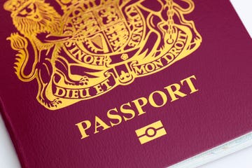 UK passport, British passport