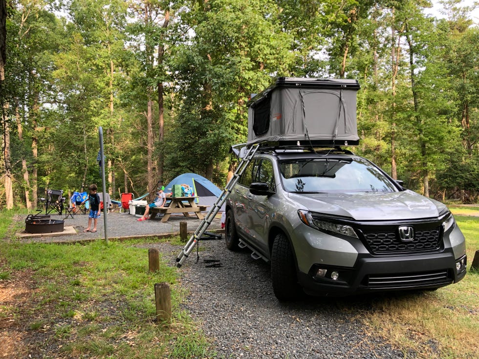 Honda ridgeline roof top tent hot sale