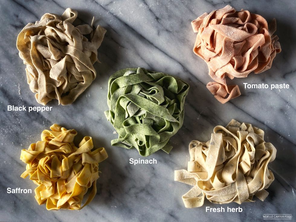 flavored pasta