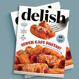 cover of delish quarterly