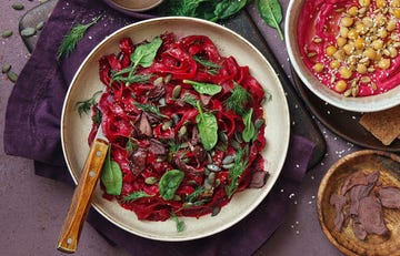 pasta de remolacha