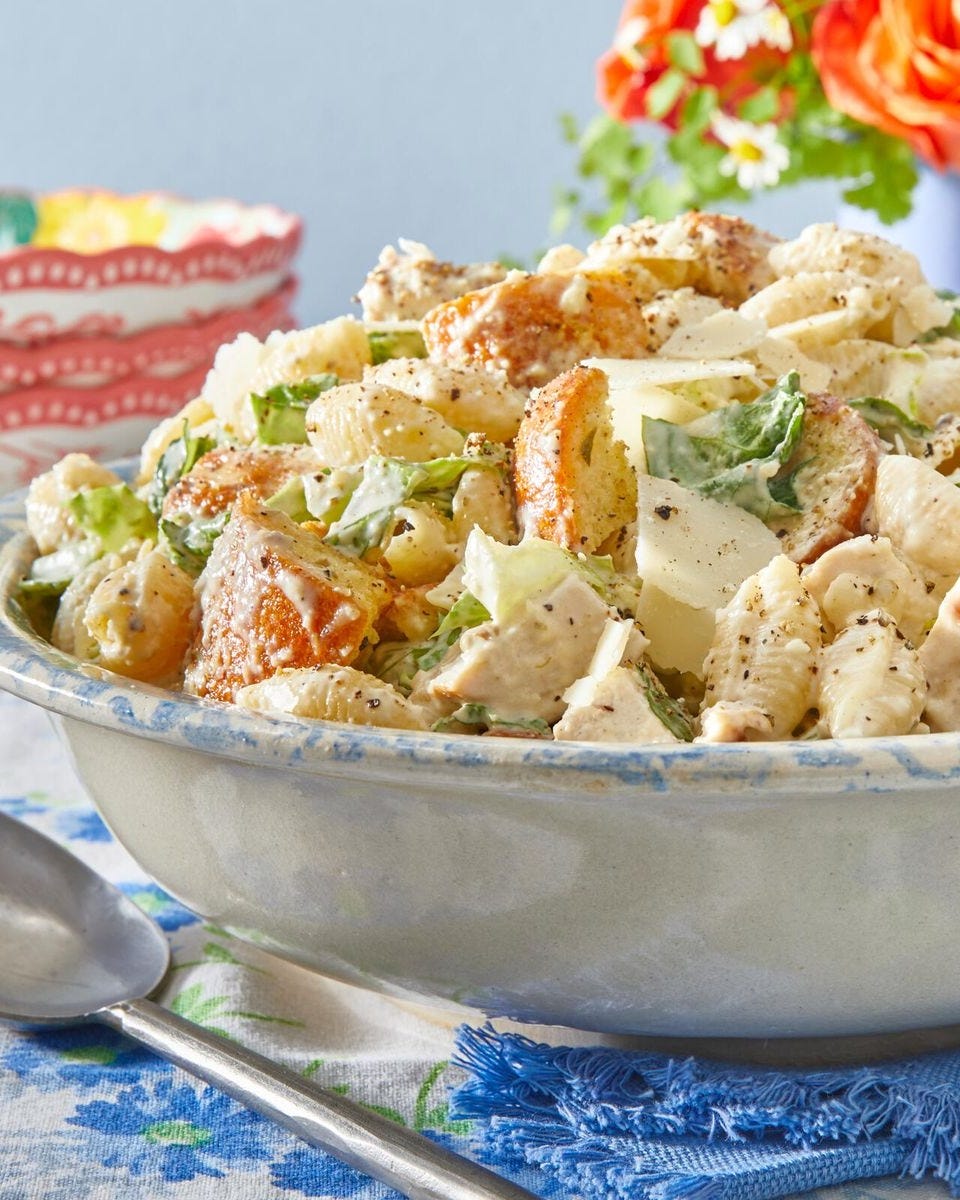 pasta salad recipes chicken caesar pasta salad